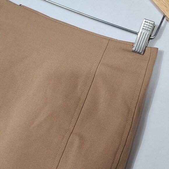 Express Brown Sude Midi Skirt - Picture 8 of 10